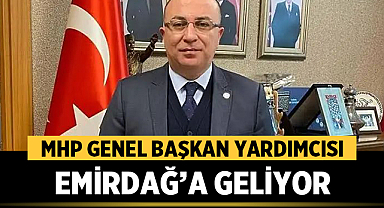 MHP Genel Başkan Yardımcısı İzzet Ulvi Yönter Emirdağ’a Geliyor