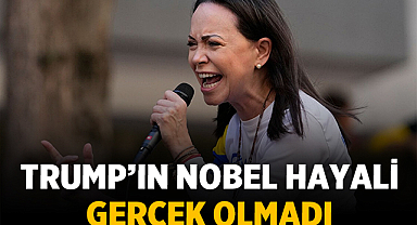 Trump’ın Nobel Hayali Gerçek Olmadı: 2025 Nobel Barış Ödülü Maria Corina Machado’nun