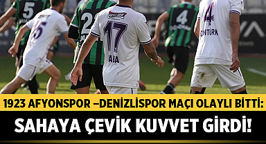 1923 Afyonspor:0 - Denizlispor:0 