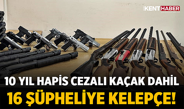 Afyonkarahisar'da Haftalık Güvenlik Taraması: 10 Yıl Hapis Cezalı Kaçak Dahil 16 Şüpheliye Kelepçe!