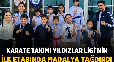 Afyonkarahisar Karate Takımı Yıldızlar Ligi’nin İlk Etabında Madalya Yağdırdı