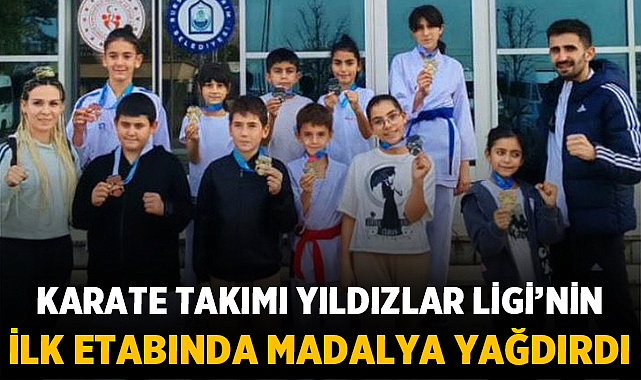 Afyonkarahisar Karate Takımı Yıldızlar Ligi’nin İlk Etabında Madalya Yağdırdı