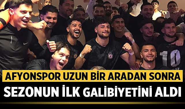 Afyonspor, Bornova 1877’yi 2-1 Mağlup Ederek Sezonun İlk Galibiyetini Aldı