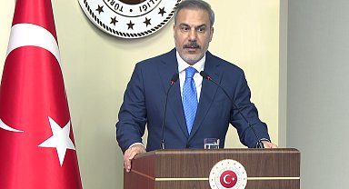 Bakan Fidan: Türkiye ve Mısır, Gazze konusunda çok yakın bir iş birliği içinde