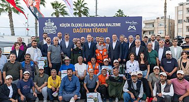 Başkan Seçer’den küçük ölçekli balıkçılara malzeme desteği