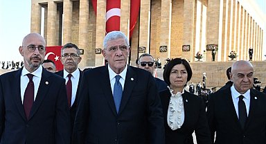 Dervişoğlu, Anıtkabir'deki törene katıldı