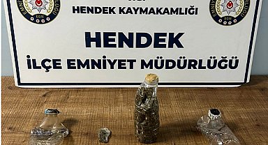 Hendek’te uyuşturucu operasyonu