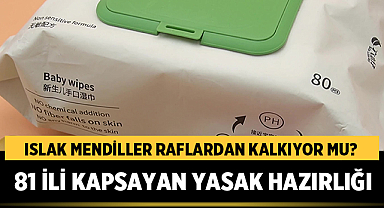 Islak Mendiller Raflardan Kalkıyor mu? 81 İli Kapsayan Yasak Hazırlığı