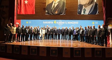 İYİ Parti Sakarya İl Başkanlığının 4. Olağan Kongresi yapıldı