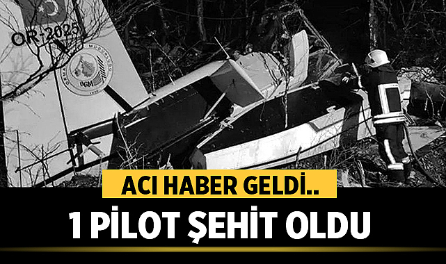 Kaybolan Yangın Söndürme Uçağının Enkazına Ulaşıldı: 1 Pilot Şehit Oldu