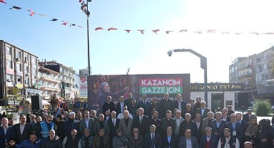 “Kazancım Gazze İçin” kampanyası Ümraniye’de tanıtıldı