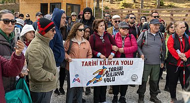 Mersin’de Tarihi Kilikya Yolu Yürüyüşü Çamlıyayla rotasında gerçekleştirildi
