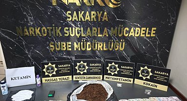 Sakarya’da uyuşturucu operasyonu