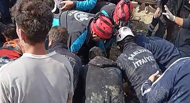 Şanlıurfa’da inşaatta göçük