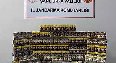 Şanlıurfa’da kaçak sigara operasyonu