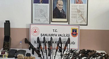 Şanlıurfa’da silah kaçakçılığı operasyonu