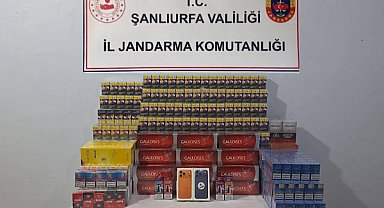 Şanlıurfa’da tütün ve alkol kaçakçılığı operasyonu