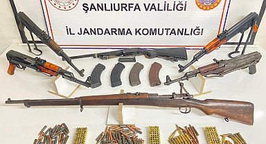 Siverek’te JASAT operasyonunda silah ve mühimmat ele geçirildi