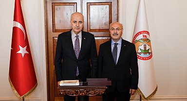 TBMM Başkanı Kurtulmuş, Adana Valiliğini ziyaret etti