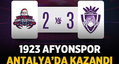 1923 Afyonspor Antalya’da Kazandı: Zirve Yarışı Sürüyor