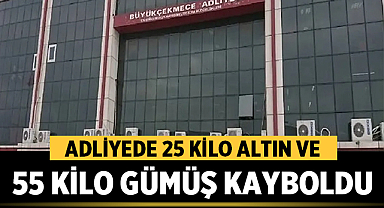 Adliyede 25 Kilo Altın ve 55 Kilo Gümüş Kayboldu: Şüpheli Yurt Dışına mı Kaçtı?
