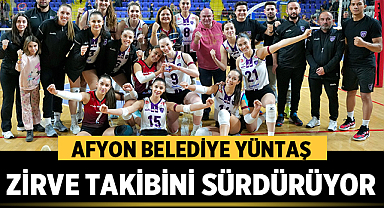 Afyon Belediye Yüntaş Zirve Takibini Sürdürüyor