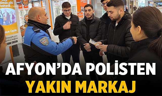Afyon’da Polisten Vatandaşa Yakın Markaj: Bu Hatalara Düşmeyin