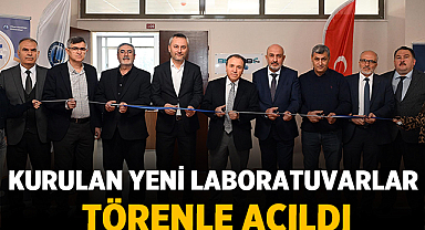 Afyon Kocatepe Üniversitesi’nde kurulan yeni laboratuvarlar törenle açıldı