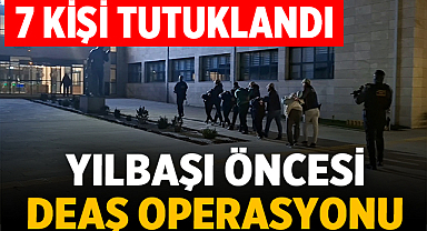 Afyonkarahisar'da Yılbaşı Öncesi DEAŞ Operasyonu: 7 Kişi Tutuklandı
