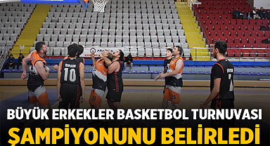 Afyonkarahisar’daki Büyük Erkekler Basketbol Turnuvası Şampiyonunu Belirledi