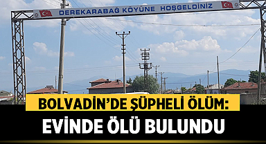 Bolvadin’de Şüpheli Ölüm: Evinde Ölü Bulundu