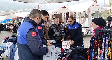 Gemlik Sosyete Pazarı'nda denetimler