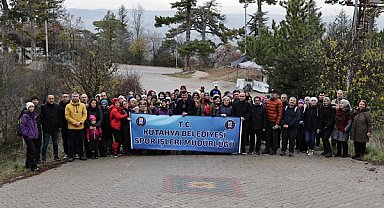 Kütahya’da doğa yürüyüşü etkinliği düzenlendi
