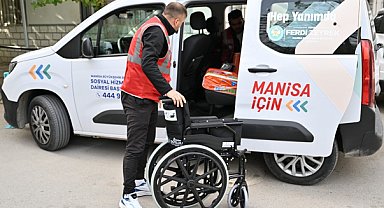 Manisa Büyükşehir Belediyesi’nden medikal malzeme desteği