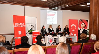 Osmangazi’de “Cumhuriyetin Çalıkuşları” paneli düzenlendi