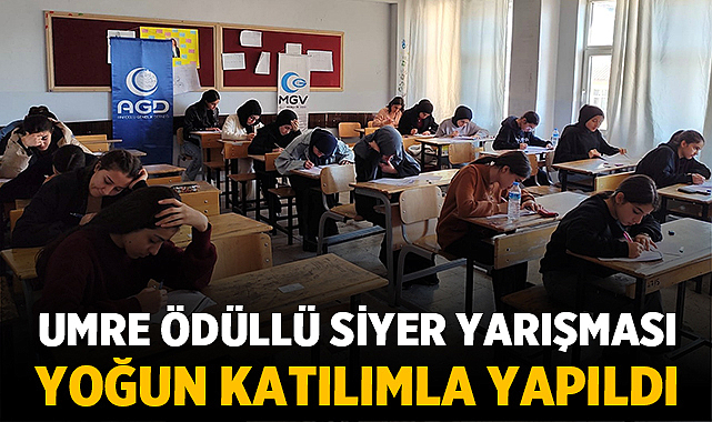 Umre Ödüllü Siyer Yarışması Yoğun Katılımla Yapıldı
