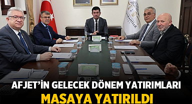 AFJET’in Gelecek Dönem Yatırımları Masaya Yatırıldı