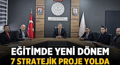 Afyonkarahisar'da eğitimde yeni dönem: 7 stratejik proje yolda