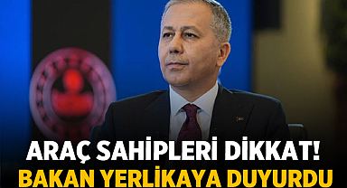 Araç sahipleri dikkat! Bakan Yerlikaya duyurdu, yaya ihlaline yeni cezalar geliyor
