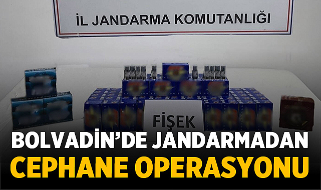 Bolvadin’de jandarmadan cephane operasyonu: 700 fişek ele geçirildi