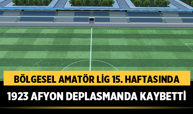 1923 Afyon deplasmanda kaybetti