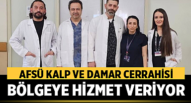 Afyonkarahisar’da AFSÜ Kalp ve Damar Cerrahisi Bölgeye Hizmet Veriyor