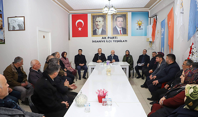 AK Parti İhsaniye İlçe Başkanlığı için temayül yoklaması yapıldı