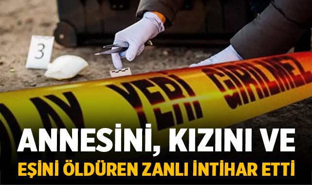 Ankara Keçiören’de aile faciası: 3 kişiyi öldüren zanlı yaşamına son verdi