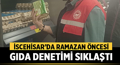İscehisar’da Ramazan öncesi gıda denetimi sıklaştı