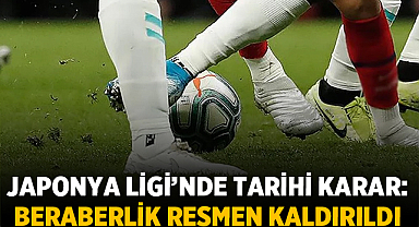 Japonya Ligi’nde tarihi karar: Beraberlik Resmen Kaldırıldı