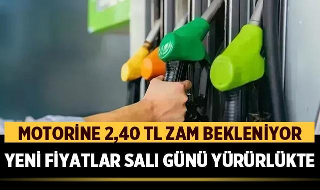 Motorine 2,40 TL Zam Bekleniyor: Yeni Fiyatlar Salı Günü Yürürlükte