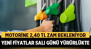 Motorine 2,40 TL Zam Bekleniyor: Yeni Fiyatlar Salı Günü Yürürlükte