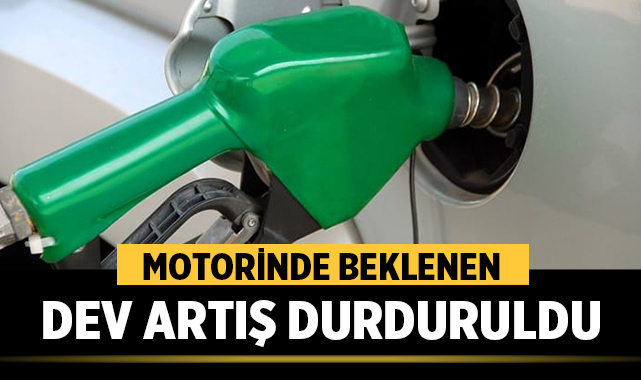 6,69 TL Cepte Kaldı: Motorinde Beklenen O Dev Artış Durduruldu