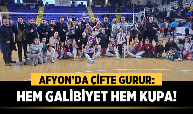 Afyon’da Çifte Gurur: Hem Galibiyet Hem Kupa!